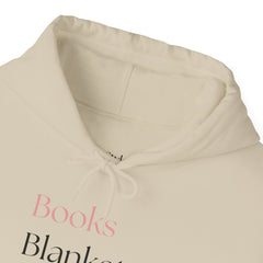 Read. Wrap. Relax. – The Books Blankets Bliss Hoodie