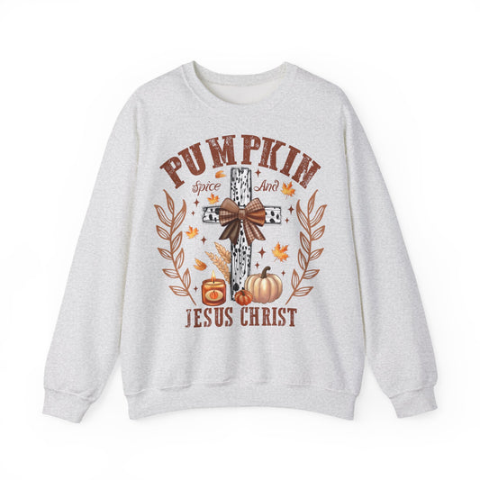 The Pumpkin Spice & Jesus Christ Sweater 5