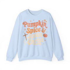 The Pumpkin Spice & Jesus Christ Sweater 4