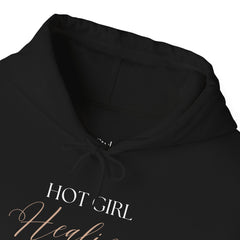 Glow Through What You Grow Through – The Hot Girl Healing Hoodie