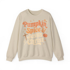 The Pumpkin Spice & Jesus Christ Sweater 4