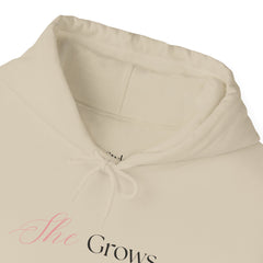 Bloom With Strength – The She-Grows Hoodie