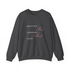Quiet Life, Loud Snacks – The Introverted but Enthusiastic About Snacks Sweater