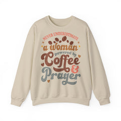 The Powerd by Coffee & Prayer Sweater