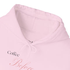 Caffeine First, Talk Later – The Coffee Before Convo Hoodie