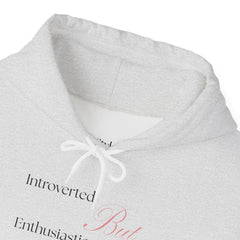 Low-Key Vibes, High-Key Snacks – The Introverted But Enthusiastic About Snacks Hoodie