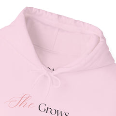 Bloom With Strength – The She-Grows Hoodie