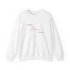 First Sip, Then Speak – The Coffee Before Convo Sweater