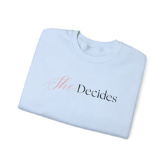 Her Choice, Her Power – The She-Decides Sweater