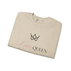 Caffeine With a Crown – The Latte Queen Sweater