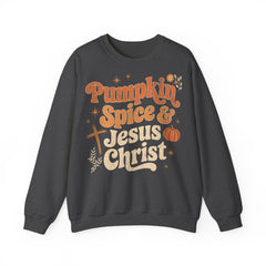 The Pumpkin Spice & Jesus Christ Sweater 4