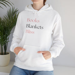 Read. Wrap. Relax. – The Books Blankets Bliss Hoodie