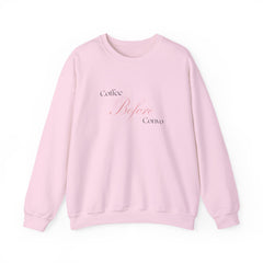 First Sip, Then Speak – The Coffee Before Convo Sweater