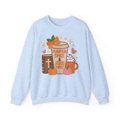 The Pumpkin Spice & Jesus Light Sweater