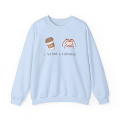 Sip, Smile, Shine – The Caffeine & Kindness Sweater