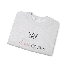 Caffeine With a Crown – The Latte Queen Sweater