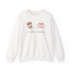 Sip, Smile, Shine – The Caffeine & Kindness Sweater