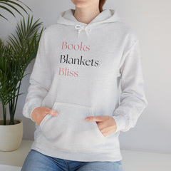 Read. Wrap. Relax. – The Books Blankets Bliss Hoodie