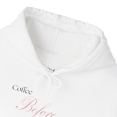 Caffeine First, Talk Later – The Coffee Before Convo Hoodie