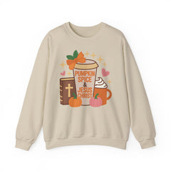 The Pumpkin Spice & Jesus Light Sweater