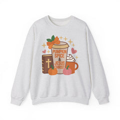 The Pumpkin Spice & Jesus Light Sweater