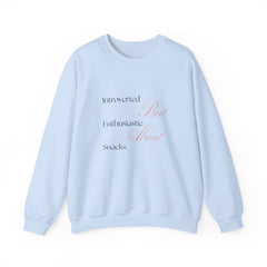 Quiet Life, Loud Snacks – The Introverted but Enthusiastic About Snacks Sweater