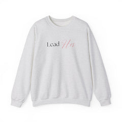 Lead With Confidence – The Lead-Her Sweater