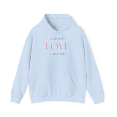 Comfort Speaks Volumes – The Cozy Is My Love Language Hoodie 3