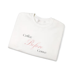 First Sip, Then Speak – The Coffee Before Convo Sweater