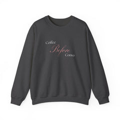 First Sip, Then Speak – The Coffee Before Convo Sweater
