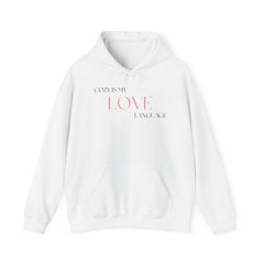Comfort Speaks Volumes – The Cozy Is My Love Language Hoodie 2