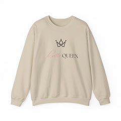 Caffeine With a Crown – The Latte Queen Sweater