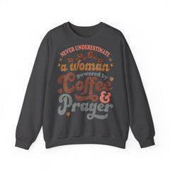 The Powerd by Coffee & Prayer Sweater