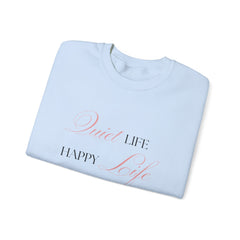 Less Noise, More Joy – The Quiet Life, Happy Life Sweater 2