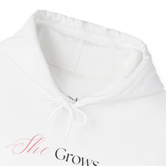 Bloom With Strength – The She-Grows Hoodie