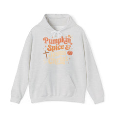 The Pumpkin Spice & Jesus Christ Hoodie 7