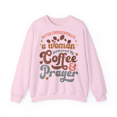 The Powerd by Coffee & Prayer Sweater