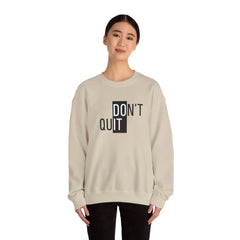 Keep Going, Keep Growing – The Don’t Quit Sweater