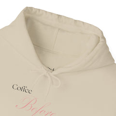Caffeine First, Talk Later – The Coffee Before Convo Hoodie