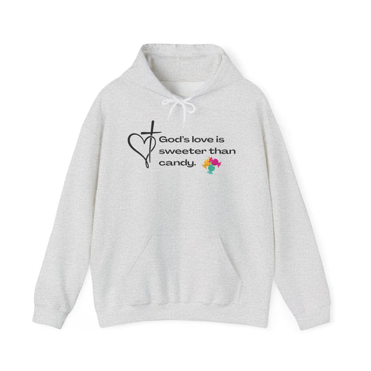 The God's Love is Sweeter Than Candy Hoodie 2
