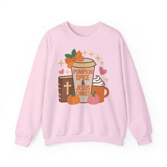 The Pumpkin Spice & Jesus Light Sweater