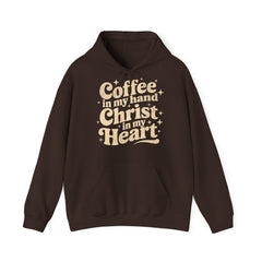 The Coffee in my Hand, Christ in my Heart Hoodie