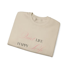 Less Noise, More Joy – The Quiet Life, Happy Life Sweater 2
