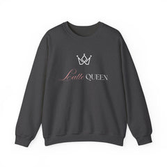 Caffeine With a Crown – The Latte Queen Sweater