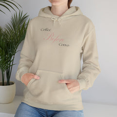 Caffeine First, Talk Later – The Coffee Before Convo Hoodie