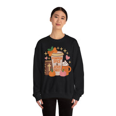 The Pumpkin Spice & Jesus Light Sweater