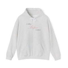 Caffeine First, Talk Later – The Coffee Before Convo Hoodie