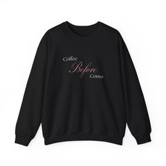 First Sip, Then Speak – The Coffee Before Convo Sweater