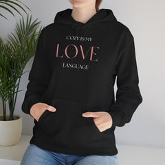 Comfort Speaks Volumes – The Cozy Is My Love Language Hoodie 3