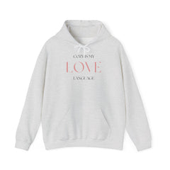 Comfort Speaks Volumes – The Cozy Is My Love Language Hoodie 3
